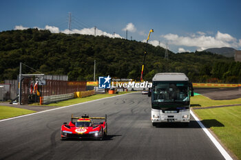 2024-09-14 - circuit safari 50 FUOCO Antonio (ita), MOLINA Miguel (spa), NIELSEN Nicklas (dnk), Ferrari AF Corse, Ferrari 499P #50, Hypercar, action during the 2024 6 Hours of Fuji, 7th round of the 2024 FIA World Endurance Championship, from September 13 to 15, 2024 on the Fuji Speedway in Oyama, Shizuoka, Japan - FIA WEC - 6 HOURS OF FUJI 2024 - ENDURANCE - MOTORS