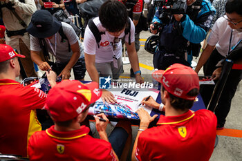 2024-09-14 - Fans autograph session, session autographe during the 2024 6 Hours of Fuji, 7th round of the 2024 FIA World Endurance Championship, from September 13 to 15, 2024 on the Fuji Speedway in Oyama, Shizuoka, Japan - FIA WEC - 6 HOURS OF FUJI 2024 - ENDURANCE - MOTORS