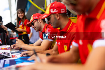 2024-09-14 - MOLINA Miguel (spa), Ferrari AF Corse, Ferrari 499P, portrait, autograph session, session autographe during the 2024 6 Hours of Fuji, 7th round of the 2024 FIA World Endurance Championship, from September 13 to 15, 2024 on the Fuji Speedway in Oyama, Shizuoka, Japan - FIA WEC - 6 HOURS OF FUJI 2024 - ENDURANCE - MOTORS