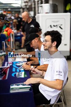 2024-09-14 - BASTARD Erwan (fra), D'Station Racing, Aston Martin Vantage GT3, portrait, autograph session, session autographe during the 2024 6 Hours of Fuji, 7th round of the 2024 FIA World Endurance Championship, from September 13 to 15, 2024 on the Fuji Speedway in Oyama, Shizuoka, Japan - FIA WEC - 6 HOURS OF FUJI 2024 - ENDURANCE - MOTORS