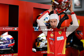 2024-09-14 - GIOVINAZZI Antonio (ita), Ferrari AF Corse, Ferrari 499P, portrait, during the 2024 6 Hours of Fuji, 7th round of the 2024 FIA World Endurance Championship, from September 13 to 15, 2024 on the Fuji Speedway in Oyama, Shizuoka, Japan - FIA WEC - 6 HOURS OF FUJI 2024 - ENDURANCE - MOTORS