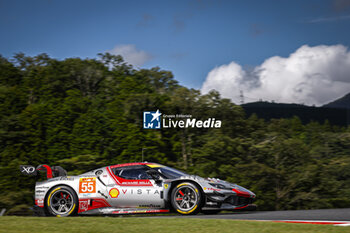 2024-09-14 - 55 HERIAU François (fra), MANN Simon (usa), ROVERA Alessio (ita), Vista AF Corse, Ferrari 296 GT3 #55, LM GT3, action during the 2024 6 Hours of Fuji, 7th round of the 2024 FIA World Endurance Championship, from September 13 to 15, 2024 on the Fuji Speedway in Oyama, Shizuoka, Japan - FIA WEC - 6 HOURS OF FUJI 2024 - ENDURANCE - MOTORS