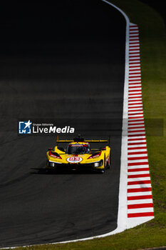 2024-09-14 - 83 KUBICA Robert (pol), SHWARTZMAN Robert (isr), YE Yifei (chn), AF Corse, Ferrari 499P #83, Hypercar, action during the 2024 6 Hours of Fuji, 7th round of the 2024 FIA World Endurance Championship, from September 13 to 15, 2024 on the Fuji Speedway in Oyama, Shizuoka, Japan - FIA WEC - 6 HOURS OF FUJI 2024 - ENDURANCE - MOTORS