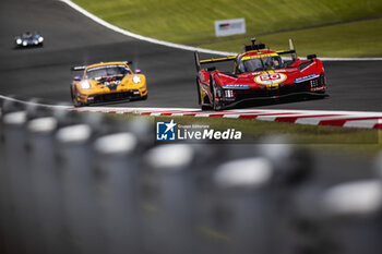 2024-09-14 - 50 FUOCO Antonio (ita), MOLINA Miguel (spa), NIELSEN Nicklas (dnk), Ferrari AF Corse, Ferrari 499P #50, Hypercar, circuit safari, illustration during the 2024 6 Hours of Fuji, 7th round of the 2024 FIA World Endurance Championship, from September 13 to 15, 2024 on the Fuji Speedway in Oyama, Shizuoka, Japan - FIA WEC - 6 HOURS OF FUJI 2024 - ENDURANCE - MOTORS