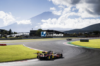 2024-09-14 - 50 FUOCO Antonio (ita), MOLINA Miguel (spa), NIELSEN Nicklas (dnk), Ferrari AF Corse, Ferrari 499P #50, Hypercar, action during the 2024 6 Hours of Fuji, 7th round of the 2024 FIA World Endurance Championship, from September 13 to 15, 2024 on the Fuji Speedway in Oyama, Shizuoka, Japan - FIA WEC - 6 HOURS OF FUJI 2024 - ENDURANCE - MOTORS