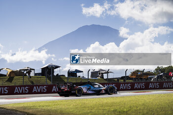 2024-09-14 - 35 MILESI Charles (fra), HABSBURG-LOTHRINGEN Ferdinand (aut), GOUNON Jules (fra), Alpine Endurance Team #35, Alpine A424, Hypercar, action during the 2024 6 Hours of Fuji, 7th round of the 2024 FIA World Endurance Championship, from September 13 to 15, 2024 on the Fuji Speedway in Oyama, Shizuoka, Japan - FIA WEC - 6 HOURS OF FUJI 2024 - ENDURANCE - MOTORS