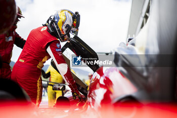 2024-09-14 - PIER GUIDI Alessandro (ita), Ferrari AF Corse, Ferrari 499P, portrait during the 2024 6 Hours of Fuji, 7th round of the 2024 FIA World Endurance Championship, from September 13 to 15, 2024 on the Fuji Speedway in Oyama, Shizuoka, Japan - FIA WEC - 6 HOURS OF FUJI 2024 - ENDURANCE - MOTORS