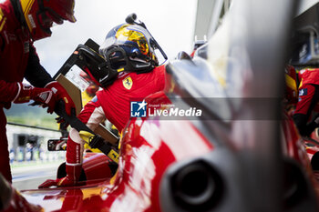 2024-09-14 - PIER GUIDI Alessandro (ita), Ferrari AF Corse, Ferrari 499P, portrait during the 2024 6 Hours of Fuji, 7th round of the 2024 FIA World Endurance Championship, from September 13 to 15, 2024 on the Fuji Speedway in Oyama, Shizuoka, Japan - FIA WEC - 6 HOURS OF FUJI 2024 - ENDURANCE - MOTORS