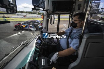 2024-09-14 - 46 MARTIN Maxime (bel), ROSSI Valentino (ita), AL HARTHY Ahmad (omn) Team WRT, BMW M4 GT3 #46, LM GT3, action at Safari laps during the 2024 6 Hours of Fuji, 7th round of the 2024 FIA World Endurance Championship, from September 13 to 15, 2024 on the Fuji Speedway in Oyama, Shizuoka, Japan - FIA WEC - 6 HOURS OF FUJI 2024 - ENDURANCE - MOTORS