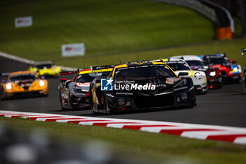 2024-09-15 - 82 JUNCADELLA Daniel (spa), BAUD Sébastien (fra), KOIZUMI Hiroshi (jpn), TF Sport, Corvette Z06 GT3.R #82, LM GT3, action, start of the race, depart, during the 2024 6 Hours of Fuji, 7th round of the 2024 FIA World Endurance Championship, from September 13 to 15, 2024 on the Fuji Speedway in Oyama, Shizuoka, Japan - FIA WEC - 6 HOURS OF FUJI 2024 - ENDURANCE - MOTORS