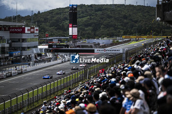 2024-09-15 - 02 BAMBER Earl (nzl), LYNN Alex (gbr), Cadillac Racing #02, Hypercar, 15 VANTHOOR Dries (bel), MARCIELLO Raffaele (swi), WITTMANN Marco (ger), BMW M Team WRT, BMW Hybrid V8 #15, Hypercar, action during the 2024 6 Hours of Fuji, 7th round of the 2024 FIA World Endurance Championship, from September 13 to 15, 2024 on the Fuji Speedway in Oyama, Shizuoka, Japan - FIA WEC - 6 HOURS OF FUJI 2024 - ENDURANCE - MOTORS