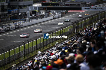 2024-09-15 - 54 FLOHR Thomas (swi), CASTELLACCI Francesco (ita), RIGON Davide (ita), Vista AF Corse, Ferrari 296 GT3 #54, LM GT3, 55 HERIAU François (fra), MANN Simon (usa), ROVERA Alessio (ita), Vista AF Corse, Ferrari 296 GT3 #55, LM GT3, action during the 2024 6 Hours of Fuji, 7th round of the 2024 FIA World Endurance Championship, from September 13 to 15, 2024 on the Fuji Speedway in Oyama, Shizuoka, Japan - FIA WEC - 6 HOURS OF FUJI 2024 - ENDURANCE - MOTORS