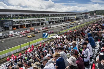 2024-09-15 - Start of the race, depart, start during the 2024 6 Hours of Fuji, 7th round of the 2024 FIA World Endurance Championship, from September 13 to 15, 2024 on the Fuji Speedway in Oyama, Shizuoka, Japan - FIA WEC - 6 HOURS OF FUJI 2024 - ENDURANCE - MOTORS