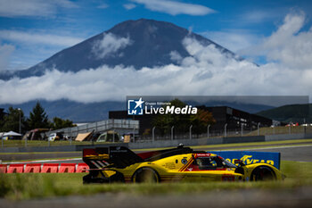 2024-09-15 - 83 KUBICA Robert (pol), SHWARTZMAN Robert (isr), YE Yifei (chn), AF Corse, Ferrari 499P #83, Hypercar, action during the 2024 6 Hours of Fuji, 7th round of the 2024 FIA World Endurance Championship, from September 13 to 15, 2024 on the Fuji Speedway in Oyama, Shizuoka, Japan - FIA WEC - 6 HOURS OF FUJI 2024 - ENDURANCE - MOTORS