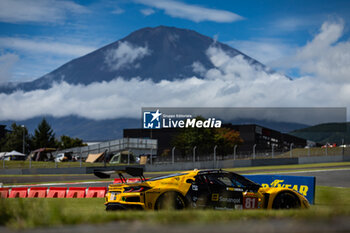 2024-09-15 - 81 EASTWOOD Charlie (irl), ANDRADE Rui (ang), VAN ROMPUY Tom (bel), TF Sport, Corvette Z06 GT3.R #81, LM GT3, action during the 2024 6 Hours of Fuji, 7th round of the 2024 FIA World Endurance Championship, from September 13 to 15, 2024 on the Fuji Speedway in Oyama, Shizuoka, Japan - FIA WEC - 6 HOURS OF FUJI 2024 - ENDURANCE - MOTORS