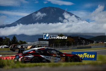 2024-09-15 - 87 LOPEZ José María (arg), KIMURA Takeshi (jpn), MASSON Esteban (fra), Akkodis ASP Team, Lexus RC F GT3 #87, LM GT3, action during the 2024 6 Hours of Fuji, 7th round of the 2024 FIA World Endurance Championship, from September 13 to 15, 2024 on the Fuji Speedway in Oyama, Shizuoka, Japan - FIA WEC - 6 HOURS OF FUJI 2024 - ENDURANCE - MOTORS