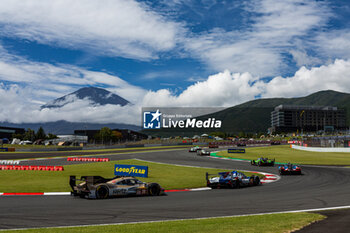 2024-09-15 - 38 RASMUSSEN Oliver (dnk), HANSON Philip (gbr), BUTTON Jenson (gbr), Hertz Team Jota, Porsche 963 #38, Hypercar, action during the 2024 6 Hours of Fuji, 7th round of the 2024 FIA World Endurance Championship, from September 13 to 15, 2024 on the Fuji Speedway in Oyama, Shizuoka, Japan - FIA WEC - 6 HOURS OF FUJI 2024 - ENDURANCE - MOTORS