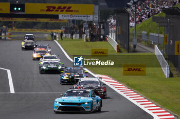 2024-09-15 - 77 BARKER Ben (gbr), HARDWICK Ryan (usa), ROBICHON Zacharie (can), Proton Competition, Ford Mustang GT3 #77, LM GT3, action during the 2024 6 Hours of Fuji, 7th round of the 2024 FIA World Endurance Championship, from September 13 to 15, 2024 on the Fuji Speedway in Oyama, Shizuoka, Japan - FIA WEC - 6 HOURS OF FUJI 2024 - ENDURANCE - MOTORS