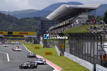 2024-09-15 - 08 BUEMI Sébastien (swi), HARTLEY Brendon (nzl), HIRAKAWA Ryo (jpn), Toyota Gazoo Racing, Toyota GR010 - Hybrid #08, Hypercar, action during the 2024 6 Hours of Fuji, 7th round of the 2024 FIA World Endurance Championship, from September 13 to 15, 2024 on the Fuji Speedway in Oyama, Shizuoka, Japan - FIA WEC - 6 HOURS OF FUJI 2024 - ENDURANCE - MOTORS