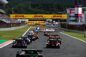 2024-09-15 - start of the race, depart, DHL , during the 2024 6 Hours of Fuji, 7th round of the 2024 FIA World Endurance Championship, from September 13 to 15, 2024 on the Fuji Speedway in Oyama, Shizuoka, Japan - FIA WEC - 6 HOURS OF FUJI 2024 - ENDURANCE - MOTORS