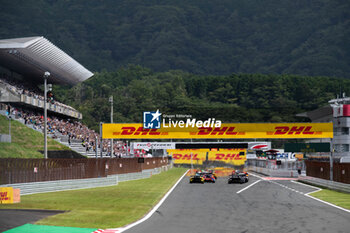 2024-09-15 - start of the race, depart, DHL , during the 2024 6 Hours of Fuji, 7th round of the 2024 FIA World Endurance Championship, from September 13 to 15, 2024 on the Fuji Speedway in Oyama, Shizuoka, Japan - FIA WEC - 6 HOURS OF FUJI 2024 - ENDURANCE - MOTORS