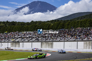 2024-09-15 - 63 BORTOLOTTI Mirko (ita), MORTARA Edoardo (swi), KVYAT Daniil (ita), Lamborghini Iron Lynx, Lamborghini SC63 #63, Hypercar, action during the 2024 6 Hours of Fuji, 7th round of the 2024 FIA World Endurance Championship, from September 13 to 15, 2024 on the Fuji Speedway in Oyama, Shizuoka, Japan - FIA WEC - 6 HOURS OF FUJI 2024 - ENDURANCE - MOTORS