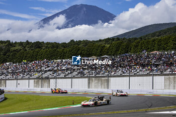 2024-09-15 - 38 RASMUSSEN Oliver (dnk), HANSON Philip (gbr), BUTTON Jenson (gbr), Hertz Team Jota, Porsche 963 #38, Hypercar, action during the 2024 6 Hours of Fuji, 7th round of the 2024 FIA World Endurance Championship, from September 13 to 15, 2024 on the Fuji Speedway in Oyama, Shizuoka, Japan - FIA WEC - 6 HOURS OF FUJI 2024 - ENDURANCE - MOTORS