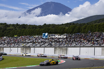 2024-09-15 - 82 JUNCADELLA Daniel (spa), BAUD Sébastien (fra), KOIZUMI Hiroshi (jpn), TF Sport, Corvette Z06 GT3.R #82, LM GT3, action during the 2024 6 Hours of Fuji, 7th round of the 2024 FIA World Endurance Championship, from September 13 to 15, 2024 on the Fuji Speedway in Oyama, Shizuoka, Japan - FIA WEC - 6 HOURS OF FUJI 2024 - ENDURANCE - MOTORS