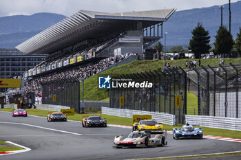 2024-09-15 - 12 STEVENS Will (gbr), NATO Norman (fra), ILOTT Callum (gbr), Hertz Team Jota, Porsche 963 #12, Hypercar, action during the 2024 6 Hours of Fuji, 7th round of the 2024 FIA World Endurance Championship, from September 13 to 15, 2024 on the Fuji Speedway in Oyama, Shizuoka, Japan - FIA WEC - 6 HOURS OF FUJI 2024 - ENDURANCE - MOTORS