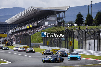 2024-09-15 - 27 JAMES Ian (usa), MANCINELLI Daniel (ita), RIBERAS Alex (spa), Heart of Racing Team, Aston Martin Vantage GT3 #27, LM GT3, action during the 2024 6 Hours of Fuji, 7th round of the 2024 FIA World Endurance Championship, from September 13 to 15, 2024 on the Fuji Speedway in Oyama, Shizuoka, Japan - FIA WEC - 6 HOURS OF FUJI 2024 - ENDURANCE - MOTORS