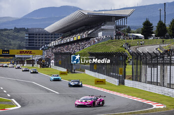 2024-09-15 - 85 BOVY Sarah (bel), FREY Rahel (swi), GATTING Michelle (dnk), Iron Dames, Lamborghini Huracan GT3 Evo2 #85, LM GT3, action during the 2024 6 Hours of Fuji, 7th round of the 2024 FIA World Endurance Championship, from September 13 to 15, 2024 on the Fuji Speedway in Oyama, Shizuoka, Japan - FIA WEC - 6 HOURS OF FUJI 2024 - ENDURANCE - MOTORS