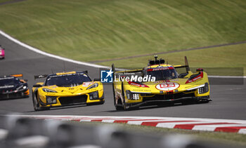 2024-09-15 - 83 KUBICA Robert (pol), SHWARTZMAN Robert (isr), YE Yifei (chn), AF Corse, Ferrari 499P #83, Hypercar, action during the 2024 6 Hours of Fuji, 7th round of the 2024 FIA World Endurance Championship, from September 13 to 15, 2024 on the Fuji Speedway in Oyama, Shizuoka, Japan - FIA WEC - 6 HOURS OF FUJI 2024 - ENDURANCE - MOTORS