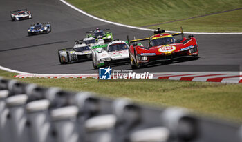 2024-09-15 - 50 FUOCO Antonio (ita), MOLINA Miguel (spa), NIELSEN Nicklas (dnk), Ferrari AF Corse, Ferrari 499P #50, Hypercar, action during the 2024 6 Hours of Fuji, 7th round of the 2024 FIA World Endurance Championship, from September 13 to 15, 2024 on the Fuji Speedway in Oyama, Shizuoka, Japan - FIA WEC - 6 HOURS OF FUJI 2024 - ENDURANCE - MOTORS