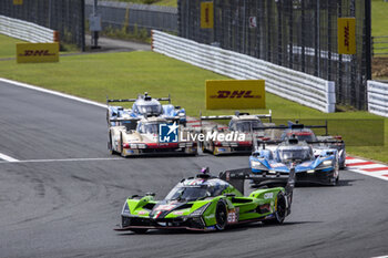 2024-09-15 - 63 BORTOLOTTI Mirko (ita), MORTARA Edoardo (swi), KVYAT Daniil (ita), Lamborghini Iron Lynx, Lamborghini SC63 #63, Hypercar, action during the 2024 6 Hours of Fuji, 7th round of the 2024 FIA World Endurance Championship, from September 13 to 15, 2024 on the Fuji Speedway in Oyama, Shizuoka, Japan - FIA WEC - 6 HOURS OF FUJI 2024 - ENDURANCE - MOTORS