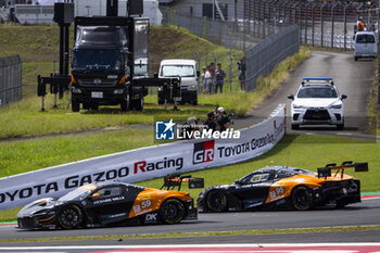 2024-09-15 - 59 SAUCY Grégoire (swi), COTTINGHAM James (gbr), COSTA Nicolas (bra), United Autosports, McLaren 720S GT3 Evo #59, LM GT3, 95 SATO Marino (jpn), PINO Nico (chl), CAYGILL Josh (gbr), United Autosports, McLaren 720S GT3 Evo #95, LM GT3, action during the 2024 6 Hours of Fuji, 7th round of the 2024 FIA World Endurance Championship, from September 13 to 15, 2024 on the Fuji Speedway in Oyama, Shizuoka, Japan - FIA WEC - 6 HOURS OF FUJI 2024 - ENDURANCE - MOTORS