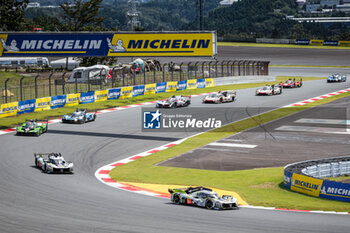 2024-09-15 - 94 DUVAL Loïc (fra), DI RESTA Paul (gbr), VANDOORNE Stoffel (bel), Peugeot TotalEnergies, Peugeot 9x8 #94, Hypercar, action, during the 2024 6 Hours of Fuji, 7th round of the 2024 FIA World Endurance Championship, from September 13 to 15, 2024 on the Fuji Speedway in Oyama, Shizuoka, Japan - FIA WEC - 6 HOURS OF FUJI 2024 - ENDURANCE - MOTORS