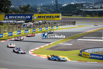 2024-09-15 - 36 VAXIVIERE Matthieu (fra), SCHUMACHER Mick (ger), LAPIERRE Nicolas (fra), Alpine Endurance Team, Alpine A424 #36, Hypercar, action, during the 2024 6 Hours of Fuji, 7th round of the 2024 FIA World Endurance Championship, from September 13 to 15, 2024 on the Fuji Speedway in Oyama, Shizuoka, Japan - FIA WEC - 6 HOURS OF FUJI 2024 - ENDURANCE - MOTORS