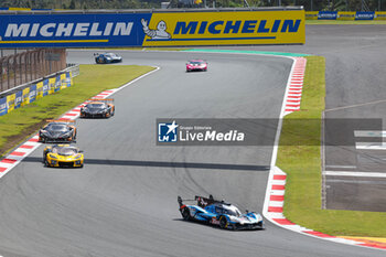 2024-09-15 - 35 MILESI Charles (fra), HABSBURG-LOTHRINGEN Ferdinand (aut), GOUNON Jules (fra), Alpine Endurance Team #35, Alpine A424, Hypercar, action, during the 2024 6 Hours of Fuji, 7th round of the 2024 FIA World Endurance Championship, from September 13 to 15, 2024 on the Fuji Speedway in Oyama, Shizuoka, Japan - FIA WEC - 6 HOURS OF FUJI 2024 - ENDURANCE - MOTORS