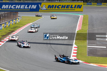 2024-09-15 - 36 VAXIVIERE Matthieu (fra), SCHUMACHER Mick (ger), LAPIERRE Nicolas (fra), Alpine Endurance Team, Alpine A424 #36, Hypercar, action, during the 2024 6 Hours of Fuji, 7th round of the 2024 FIA World Endurance Championship, from September 13 to 15, 2024 on the Fuji Speedway in Oyama, Shizuoka, Japan - FIA WEC - 6 HOURS OF FUJI 2024 - ENDURANCE - MOTORS