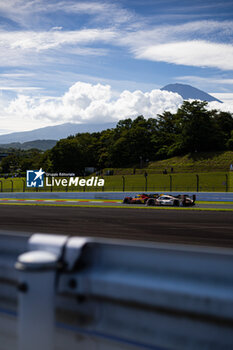 2024-09-15 - 12 STEVENS Will (gbr), NATO Norman (fra), ILOTT Callum (gbr), Hertz Team Jota, Porsche 963 #12, Hypercar, action during the 2024 6 Hours of Fuji, 7th round of the 2024 FIA World Endurance Championship, from September 13 to 15, 2024 on the Fuji Speedway in Oyama, Shizuoka, Japan - FIA WEC - 6 HOURS OF FUJI 2024 - ENDURANCE - MOTORS