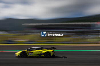 2024-09-15 - 60 SCHIAVONI Claudio (ita), CRESSONI Matteo (ita), PERERA Franck (fra), Iron Lynx, Lamborghini Huracan GT3 Evo2 #60, LM GT3, action during the 2024 6 Hours of Fuji, 7th round of the 2024 FIA World Endurance Championship, from September 13 to 15, 2024 on the Fuji Speedway in Oyama, Shizuoka, Japan - FIA WEC - 6 HOURS OF FUJI 2024 - ENDURANCE - MOTORS