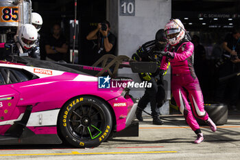 2024-09-15 - GATTING Michelle (dnk), Iron Dames, Lamborghini Huracan GT3 Evo2, portrait during the 2024 6 Hours of Fuji, 7th round of the 2024 FIA World Endurance Championship, from September 13 to 15, 2024 on the Fuji Speedway in Oyama, Shizuoka, Japan - FIA WEC - 6 HOURS OF FUJI 2024 - ENDURANCE - MOTORS