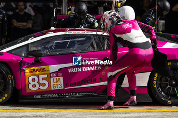 2024-09-15 - GATTING Michelle (dnk), Iron Dames, Lamborghini Huracan GT3 Evo2, portrait during the 2024 6 Hours of Fuji, 7th round of the 2024 FIA World Endurance Championship, from September 13 to 15, 2024 on the Fuji Speedway in Oyama, Shizuoka, Japan - FIA WEC - 6 HOURS OF FUJI 2024 - ENDURANCE - MOTORS