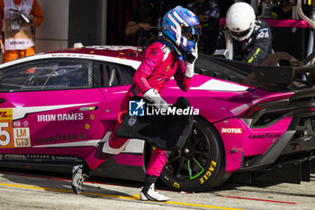 2024-09-15 - FREY Rahel (swi), Iron Dames, Lamborghini Huracan GT3 Evo2, portrait during the 2024 6 Hours of Fuji, 7th round of the 2024 FIA World Endurance Championship, from September 13 to 15, 2024 on the Fuji Speedway in Oyama, Shizuoka, Japan - FIA WEC - 6 HOURS OF FUJI 2024 - ENDURANCE - MOTORS