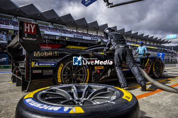 2024-09-15 - 02 BAMBER Earl (nzl), LYNN Alex (gbr), Cadillac Racing #02, Hypercar, ambiance during the 2024 6 Hours of Fuji, 7th round of the 2024 FIA World Endurance Championship, from September 13 to 15, 2024 on the Fuji Speedway in Oyama, Shizuoka, Japan - FIA WEC - 6 HOURS OF FUJI 2024 - ENDURANCE - MOTORS