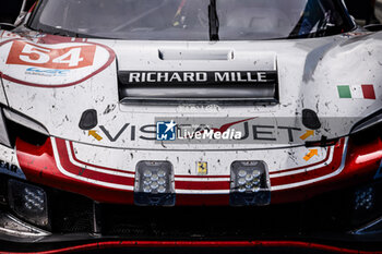 2024-09-15 - 54 FLOHR Thomas (swi), CASTELLACCI Francesco (ita), RIGON Davide (ita), Vista AF Corse, Ferrari 296 GT3 #54, LM GT3, AMBIANCE PORTRAIT podium during the 2024 6 Hours of Fuji, 7th round of the 2024 FIA World Endurance Championship, from September 13 to 15, 2024 on the Fuji Speedway in Oyama, Shizuoka, Japan - FIA WEC - 6 HOURS OF FUJI 2024 - ENDURANCE - MOTORS