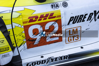 2024-09-15 - 92 MALYKHIN Aliaksandr (kna), STURM Joel (ger), BACHLER Klaus (aut), Manthey Purerxcing, Porsche 911 GT3 R #92, LM GT3, ambiance parc fermé during the 2024 6 Hours of Fuji, 7th round of the 2024 FIA World Endurance Championship, from September 13 to 15, 2024 on the Fuji Speedway in Oyama, Shizuoka, Japan - FIA WEC - 6 HOURS OF FUJI 2024 - ENDURANCE - MOTORS