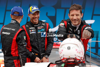 2024-09-15 - 06 ESTRE Kevin (fra), LOTTERER André (ger), VANTHOOR Laurens (bel), Porsche Penske Motorsport, Porsche 963 #06, Hypercar, podium, portrait, during the 2024 6 Hours of Fuji, 7th round of the 2024 FIA World Endurance Championship, from September 13 to 15, 2024 on the Fuji Speedway in Oyama, Shizuoka, Japan - FIA WEC - 6 HOURS OF FUJI 2024 - ENDURANCE - MOTORS