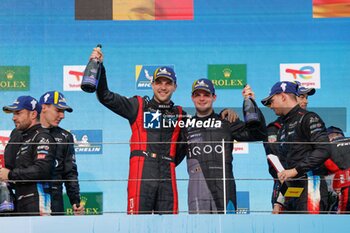 2024-09-15 - VANTHOOR Dries (bel), BMW M Team WRT, BMW Hybrid V8, portrait, VANTHOOR Laurens (bel), Porsche Penske Motorsport, Porsche 936, portrait, podium, portrait during the 2024 6 Hours of Fuji, 7th round of the 2024 FIA World Endurance Championship, from September 13 to 15, 2024 on the Fuji Speedway in Oyama, Shizuoka, Japan - FIA WEC - 6 HOURS OF FUJI 2024 - ENDURANCE - MOTORS