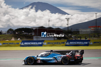 2024-09-15 - 36 VAXIVIERE Matthieu (fra), SCHUMACHER Mick (ger), LAPIERRE Nicolas (fra), Alpine Endurance Team, Alpine A424 #36, Hypercar, action, during the 2024 6 Hours of Fuji, 7th round of the 2024 FIA World Endurance Championship, from September 13 to 15, 2024 on the Fuji Speedway in Oyama, Shizuoka, Japan - FIA WEC - 6 HOURS OF FUJI 2024 - ENDURANCE - MOTORS